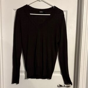 The Limited dark brown Knit Top